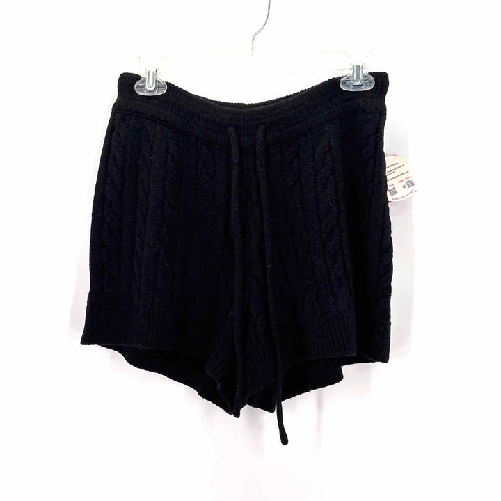 Size S Black Knit Shorts