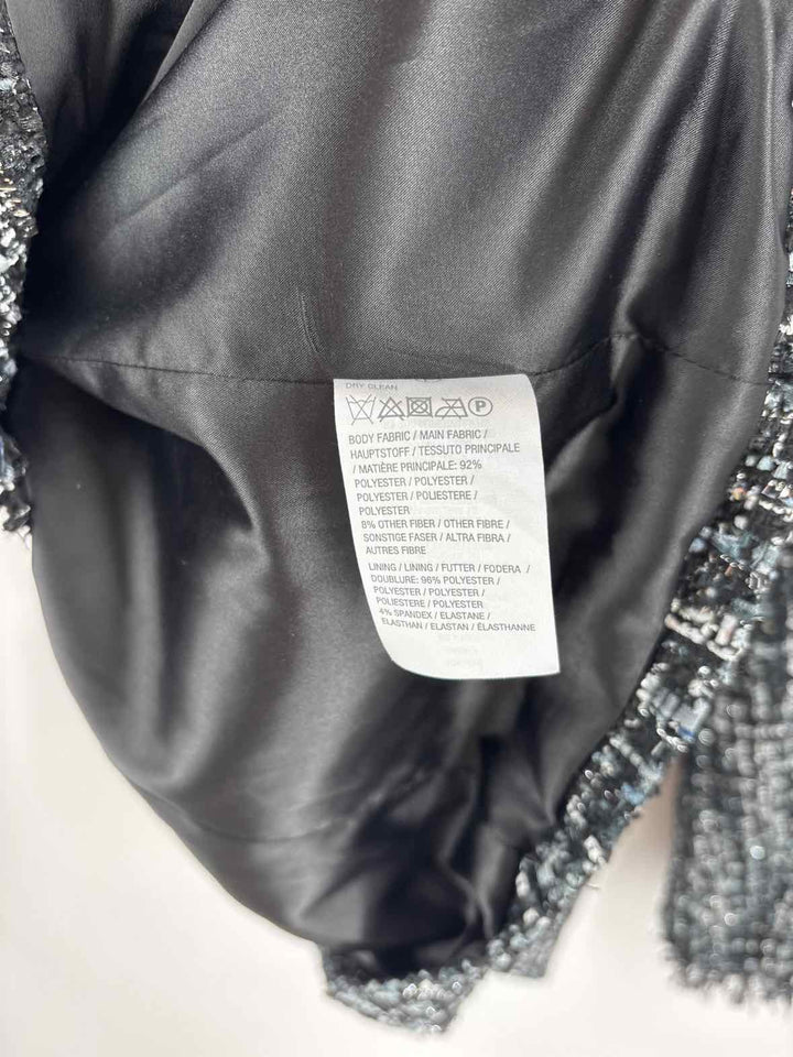 Size 10 DENNIS BASSO Black Blazer