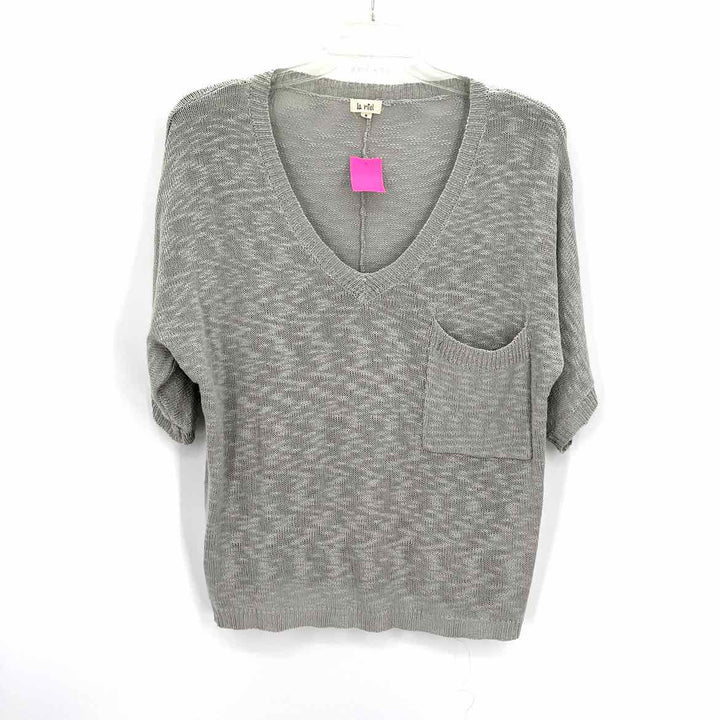 Size S Gray Knit Sweater