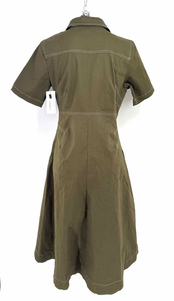 Size L TCEC Green Dress