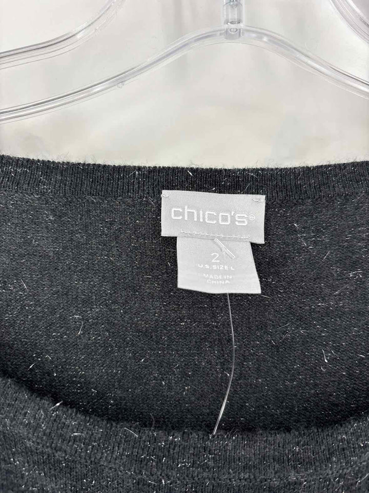 Size L Chico's Gray Sweater