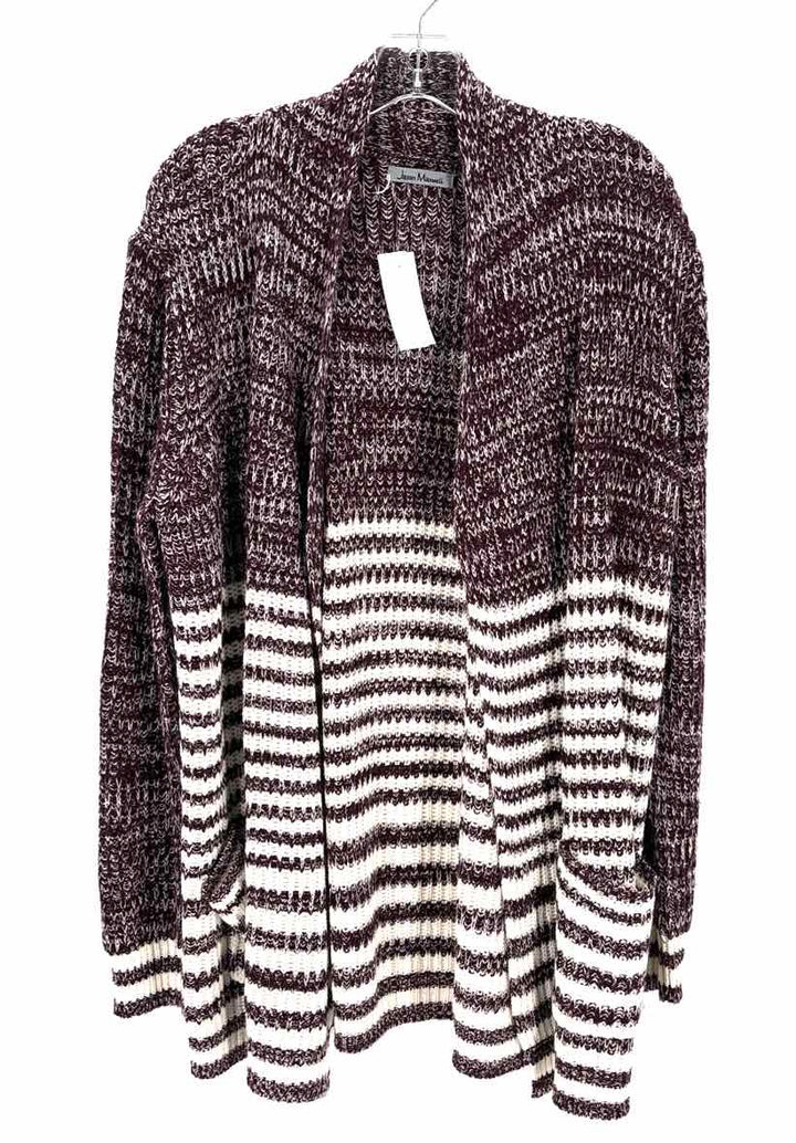 Size L Burgundy Cardigan