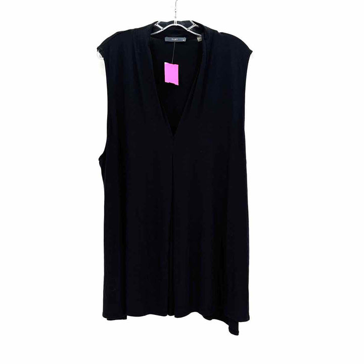 Size 4X TART Black Cotton Shirt