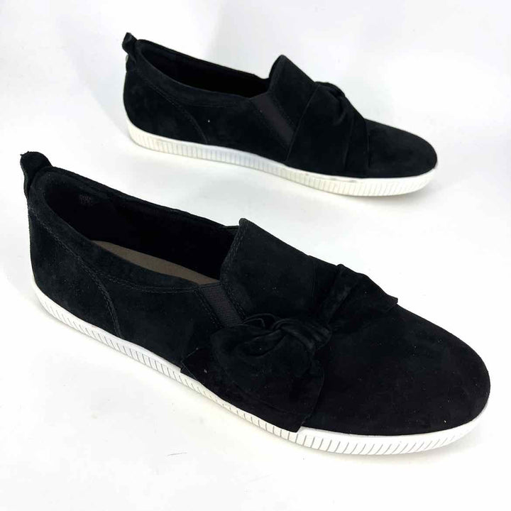 Shoe Size 11 Black Suede Sneakers