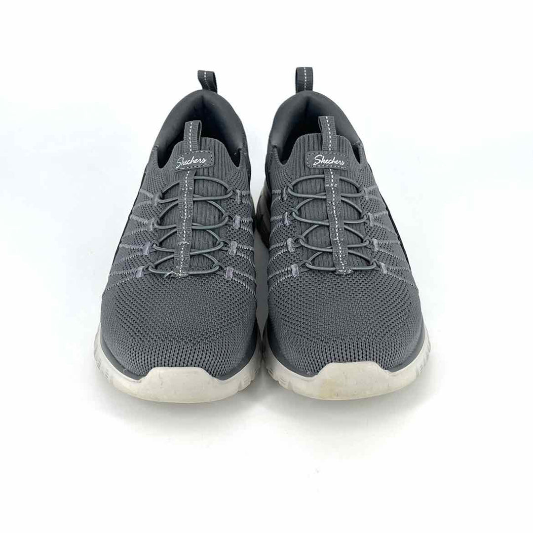 Shoe Size 9.5 Sketchers Gray Knit Sneakers