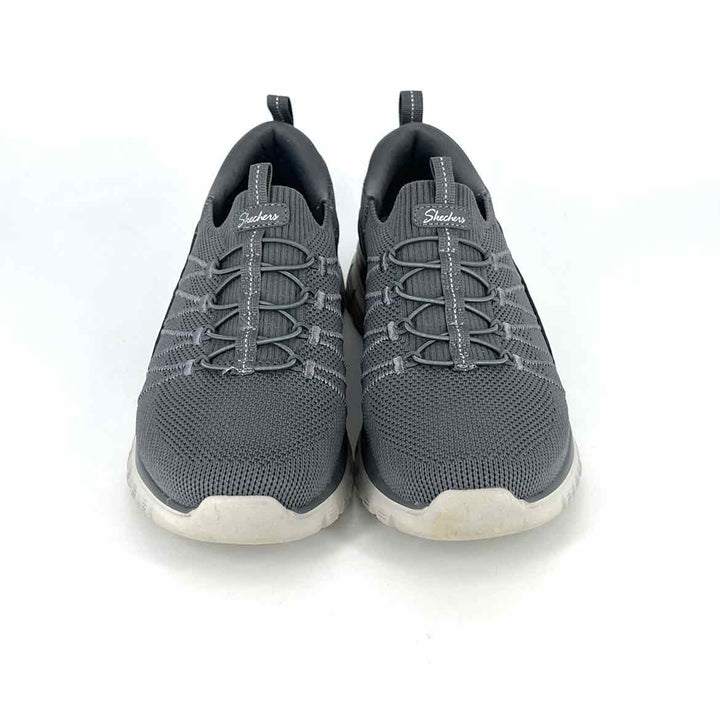 Shoe Size 9.5 Sketchers Gray Knit Sneakers