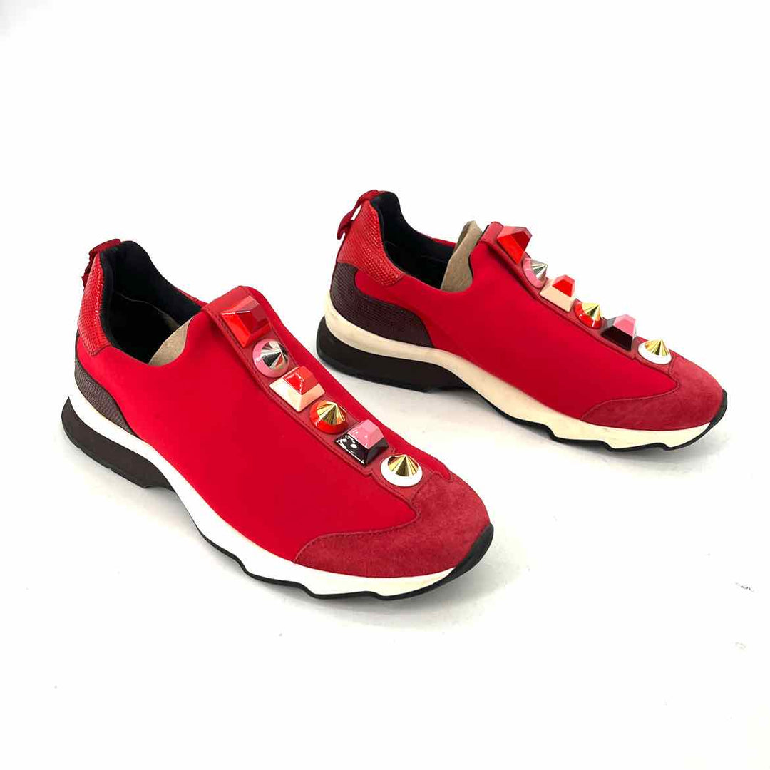 Shoe Size 37 Fendi Red Luxury - Sneakers