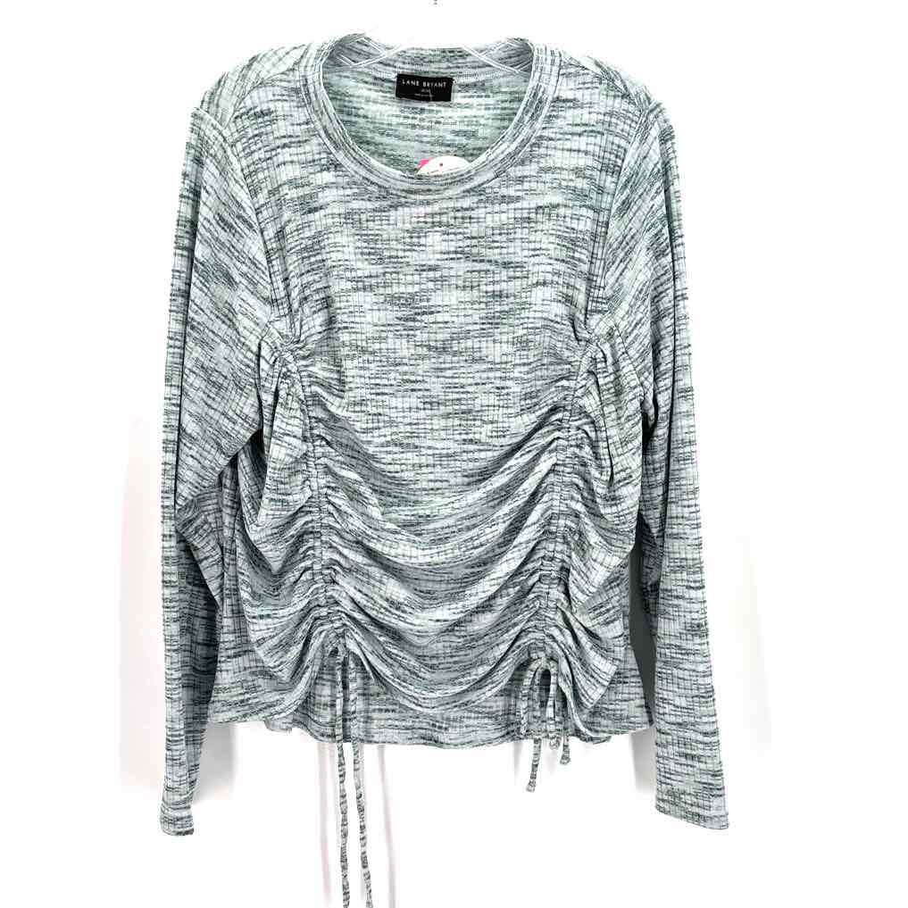 Size 18/20 LANE BRYANT Light Blue Shirt