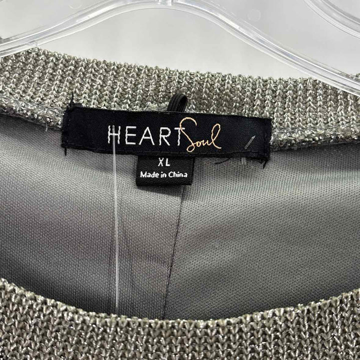Size XL Taupe Knit Dress