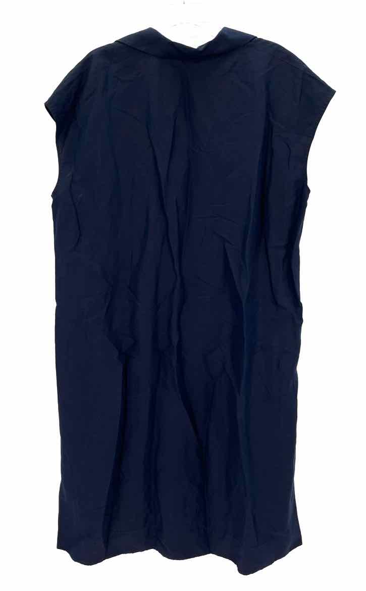 Size 16 LAFAYETTE Blue Linen Dress