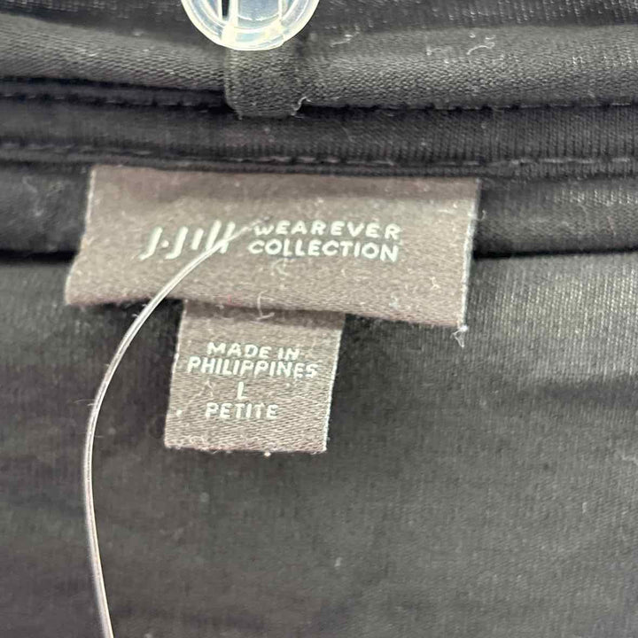 Size L J JILL Black Sweater