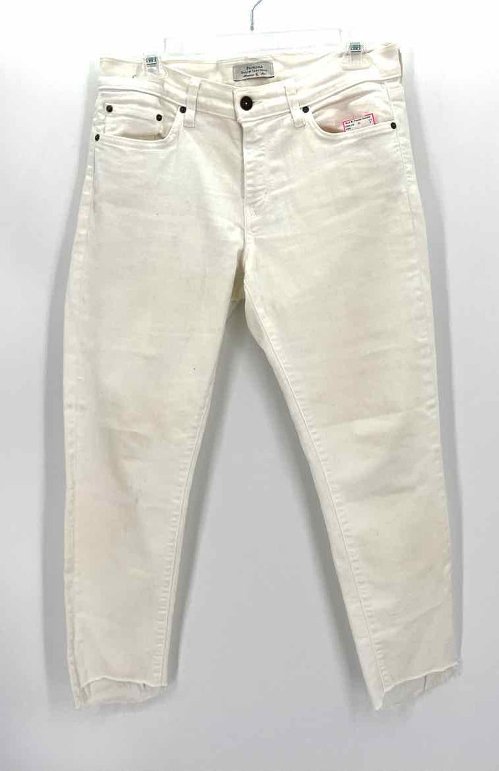 Size 30 White Denier Jeans