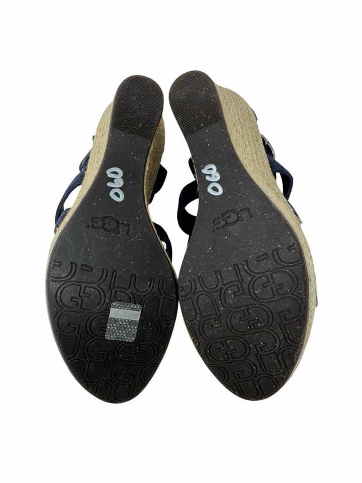 Shoe Size 9.5 Ugg Blue Sandals