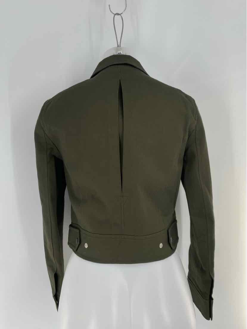 Size 0 RAG & BONE Olive Luxury - Jacket