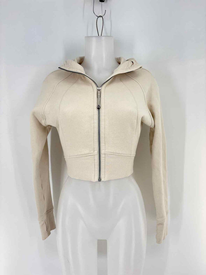 Size 4 Lululemon Cream Sweater
