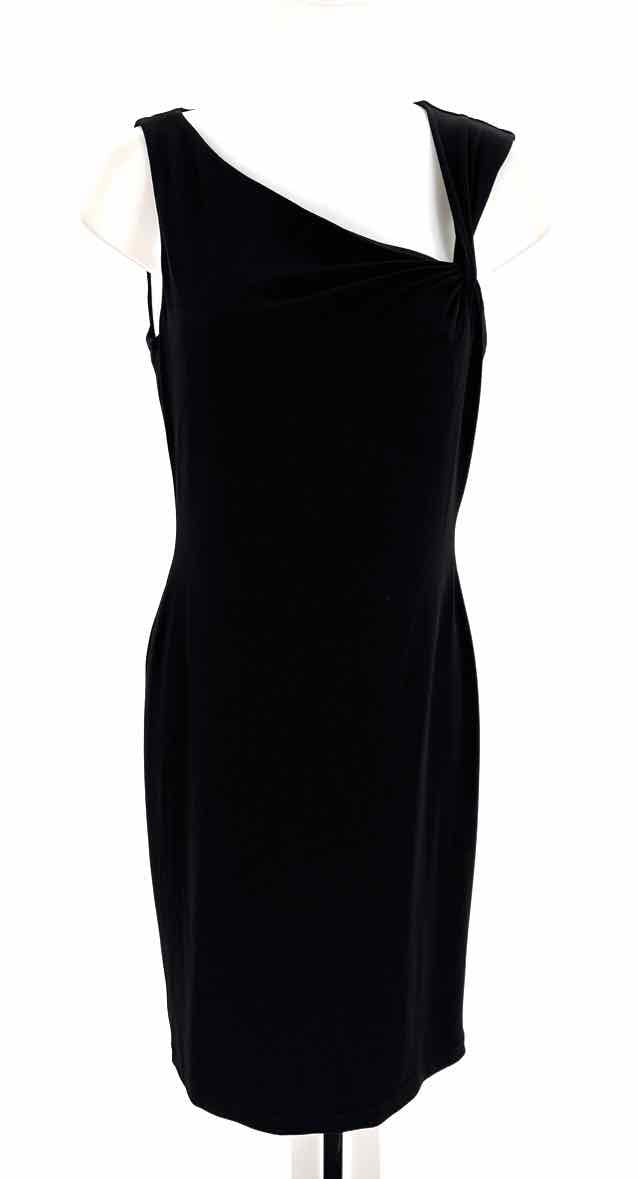Size 8 DAVID MEISTER Black Dress
