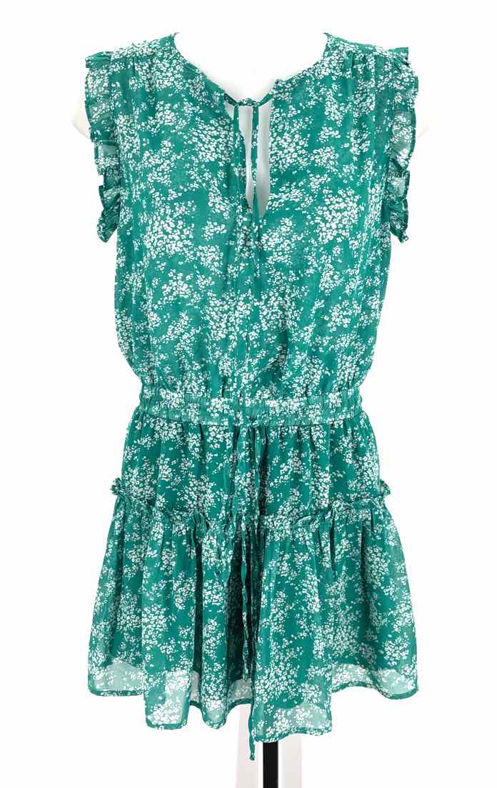 Size M PINCH Green Print Dress