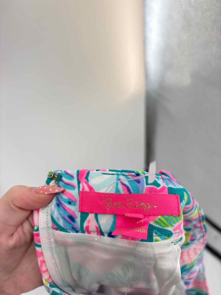 Size 10 Lilly Pulitzer Multi-Color Skirt