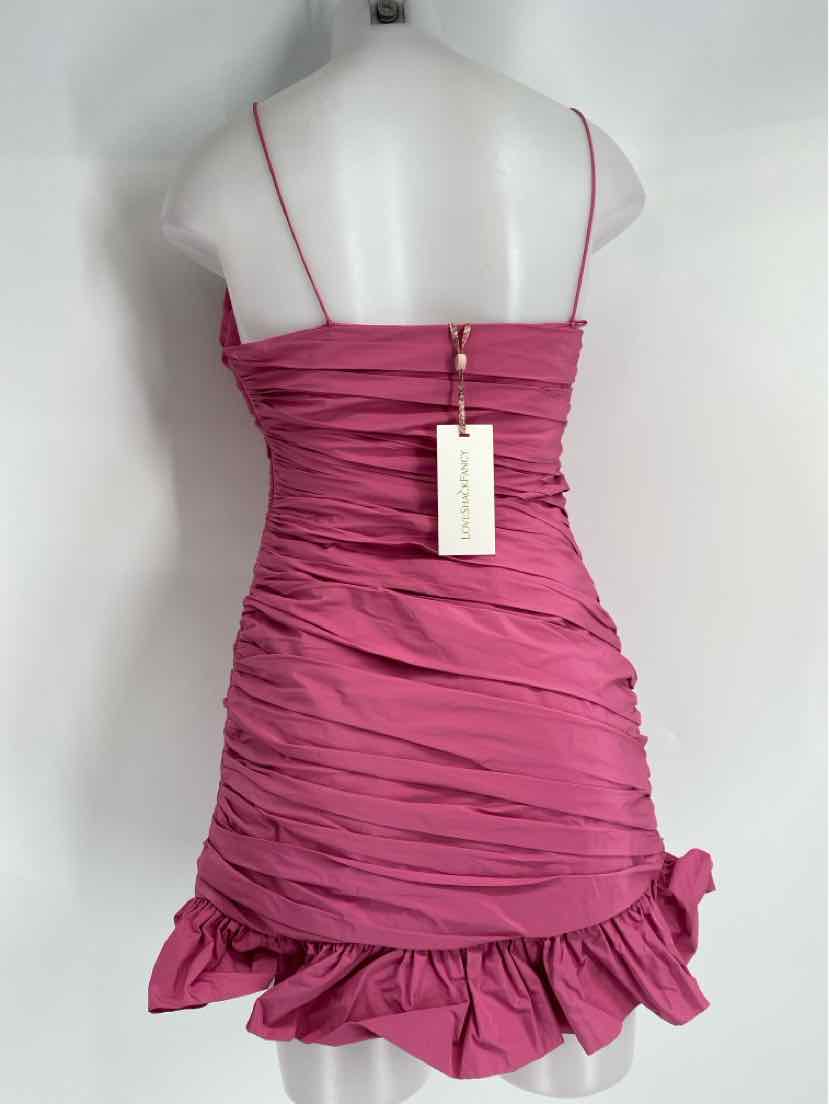 Size 2 LOVE SHACK FANCY Pink Dress