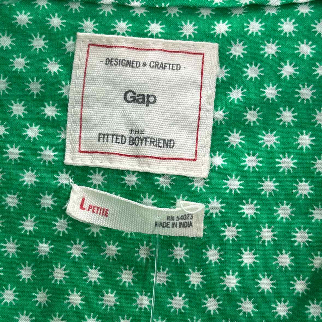 Size Petite GAP Green Shirt