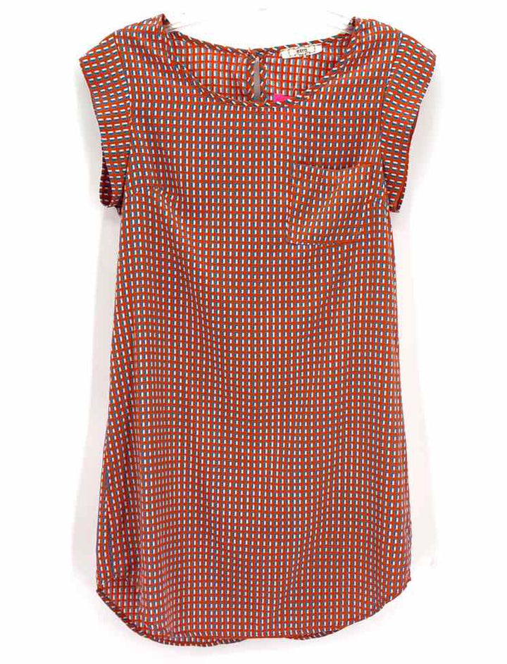 Size S ORANGE PRINT Dress