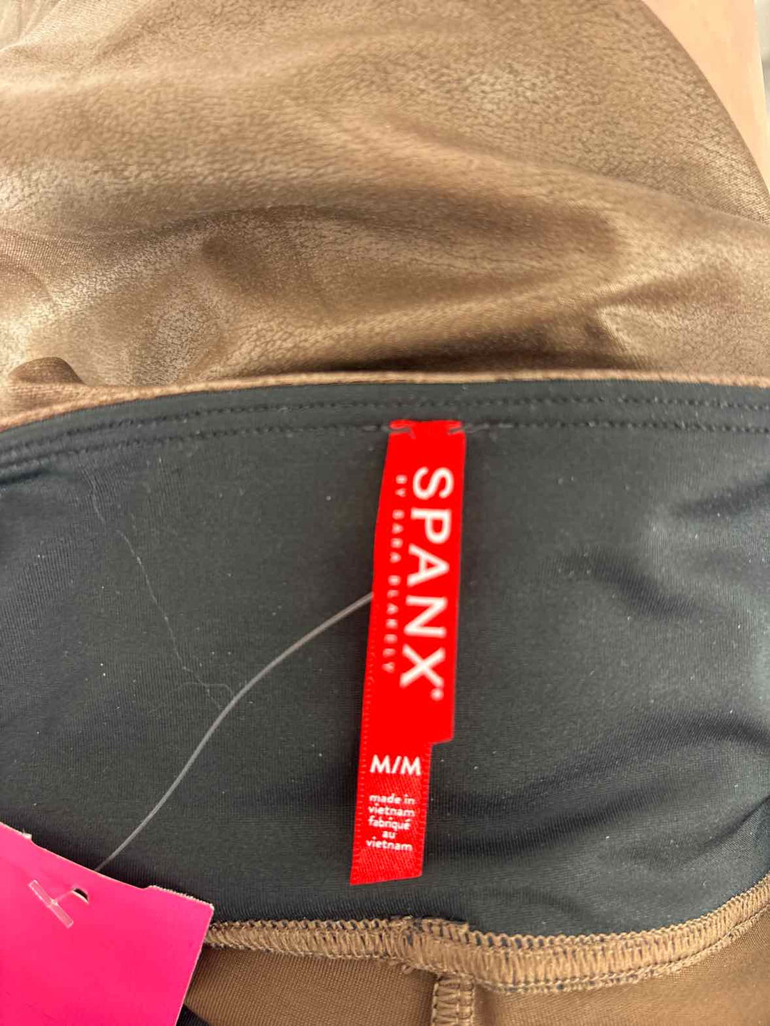 Size M SPANX Brown Leggings
