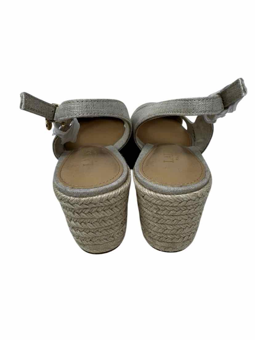 Shoe Size 7.5 RALPH LAUREN Tan Linen Sandals