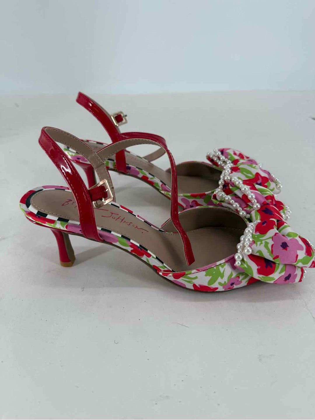 Shoe Size 6.5 Betsy Johnson Red Pumps