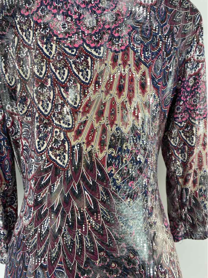 Size L MSK Multi-Color Dress