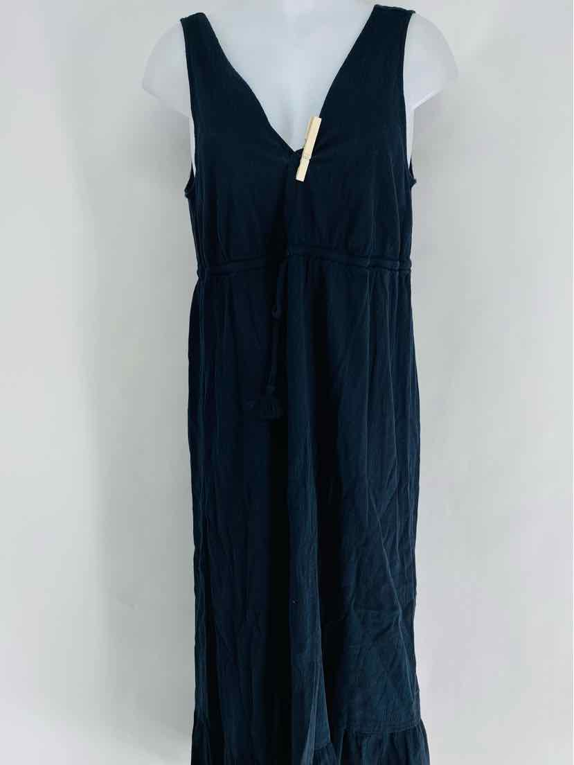 Size XL J Crew Black Cotton Dress