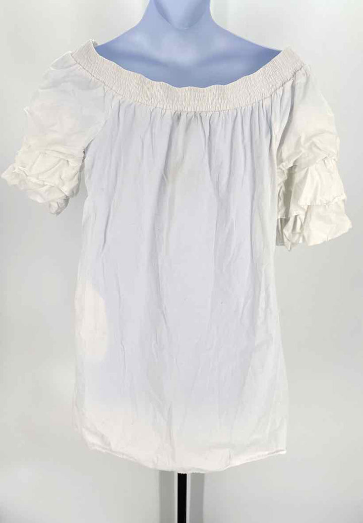 Size L VELVET HEART White Dress