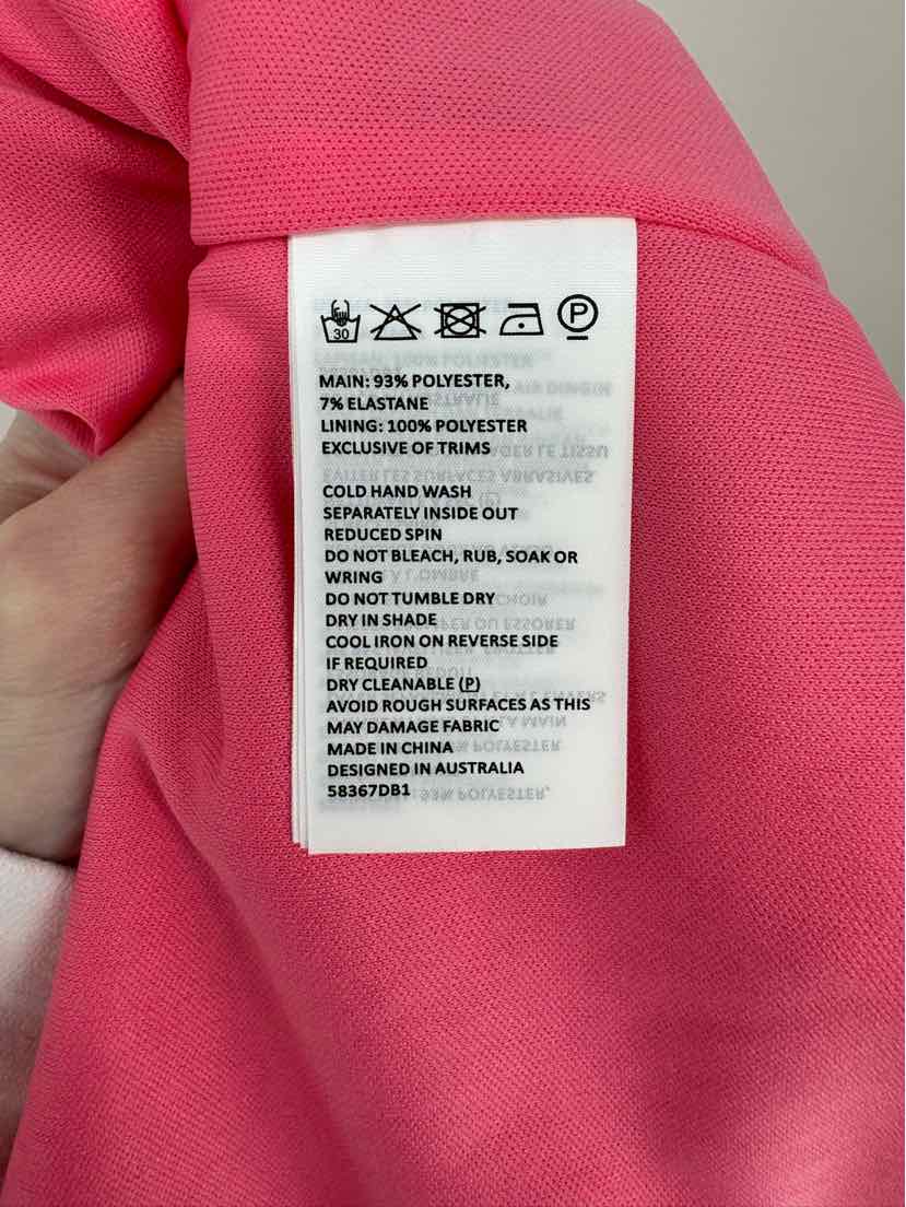 Size M Bardot PINK PRINT Dress