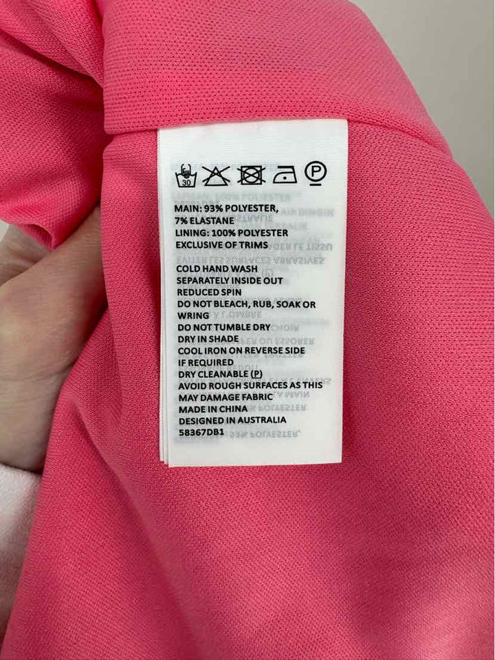 Size M Bardot PINK PRINT Dress