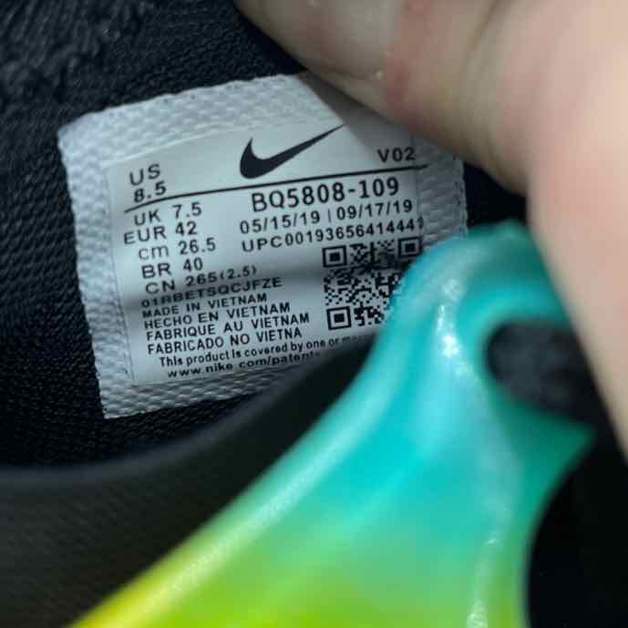 Shoe Size 42 Nike Black Sneakers