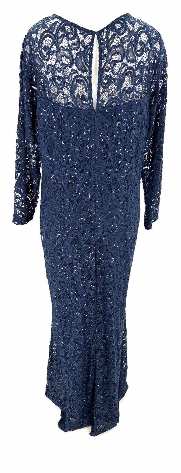 Size 20 Navy Sequined Dress