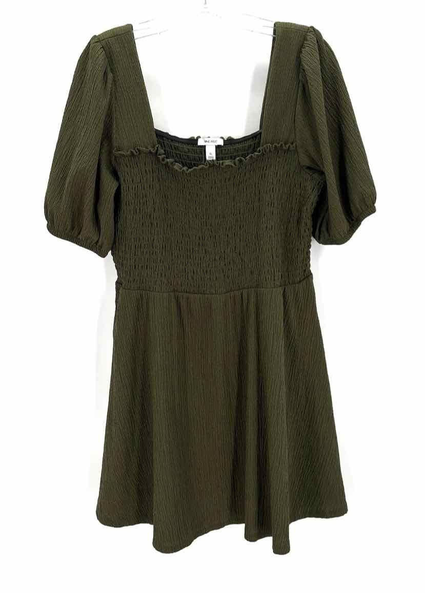 Size XL Nine West Olive Dress