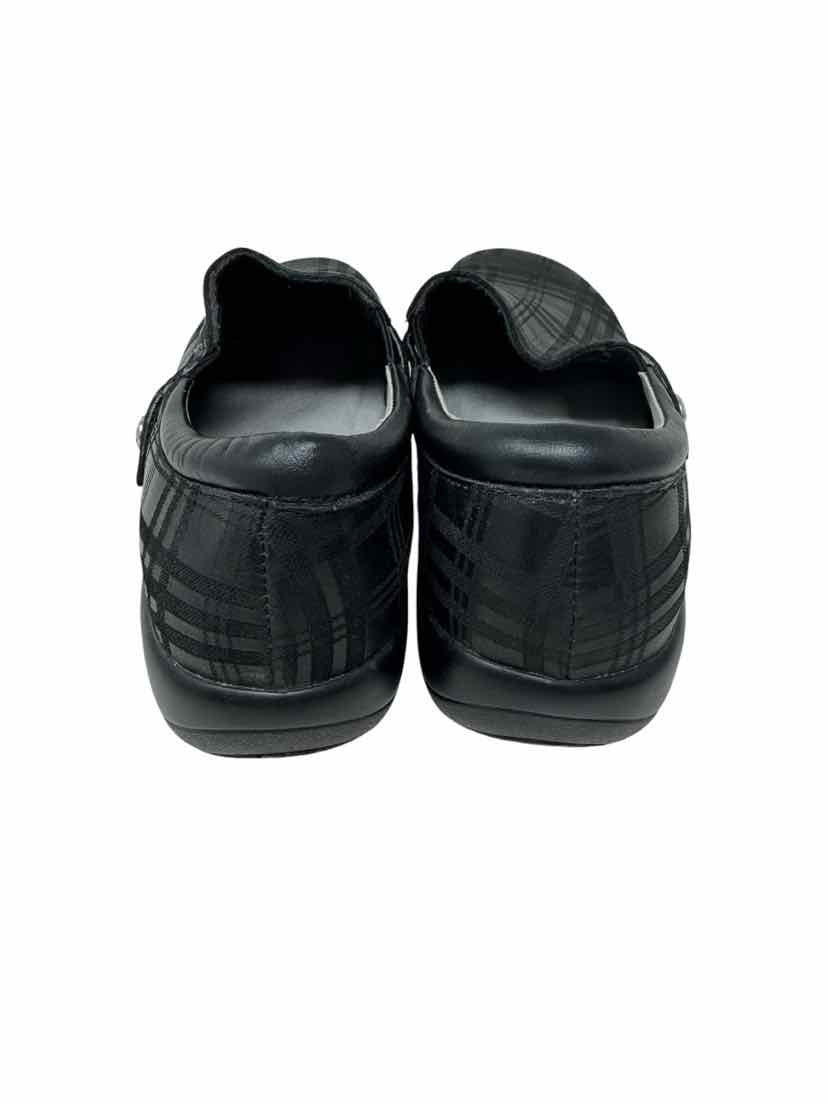 Shoe Size 39 ALEGRIA Black Leather Flats