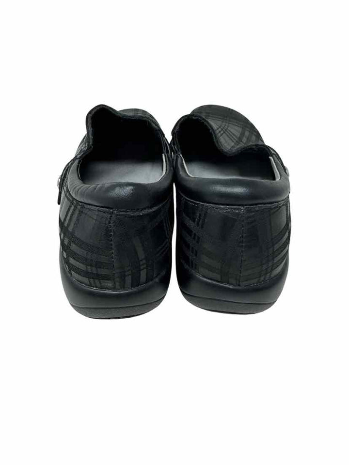 Shoe Size 39 ALEGRIA Black Leather Flats