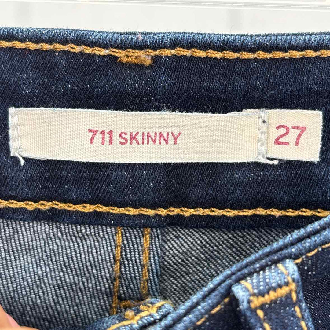 Size 27 Levi's Navy Denim Jeans