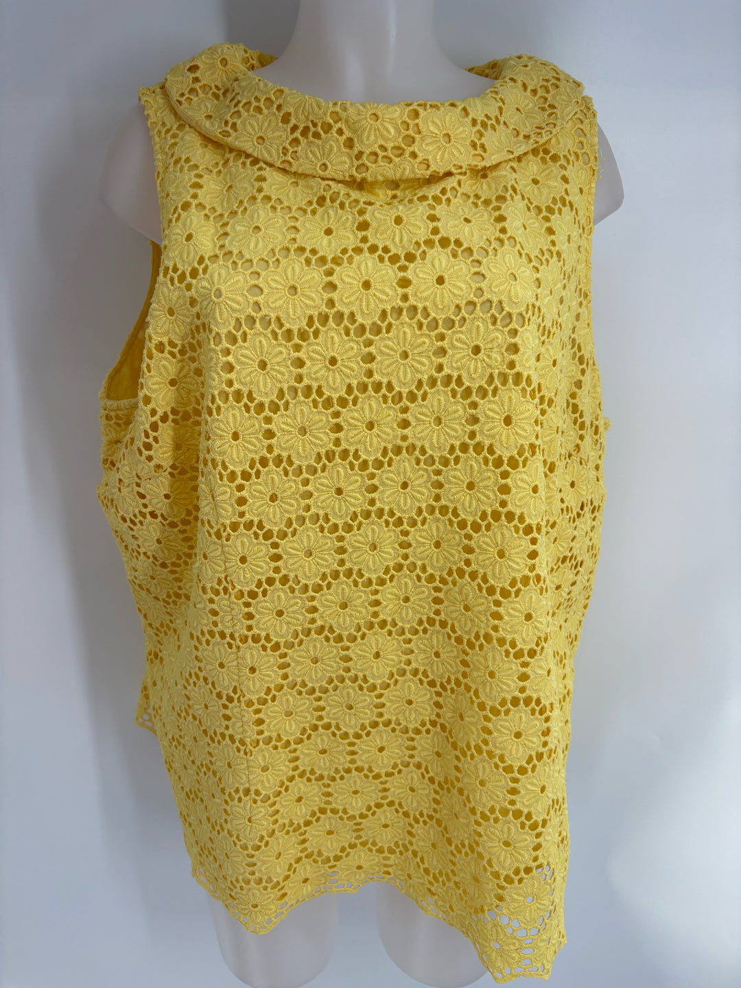 Size 20P Talbots Yellow Shirt