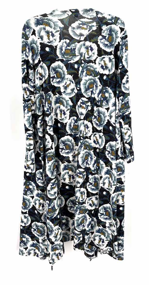 Size L lularoe Blue Print Sweater