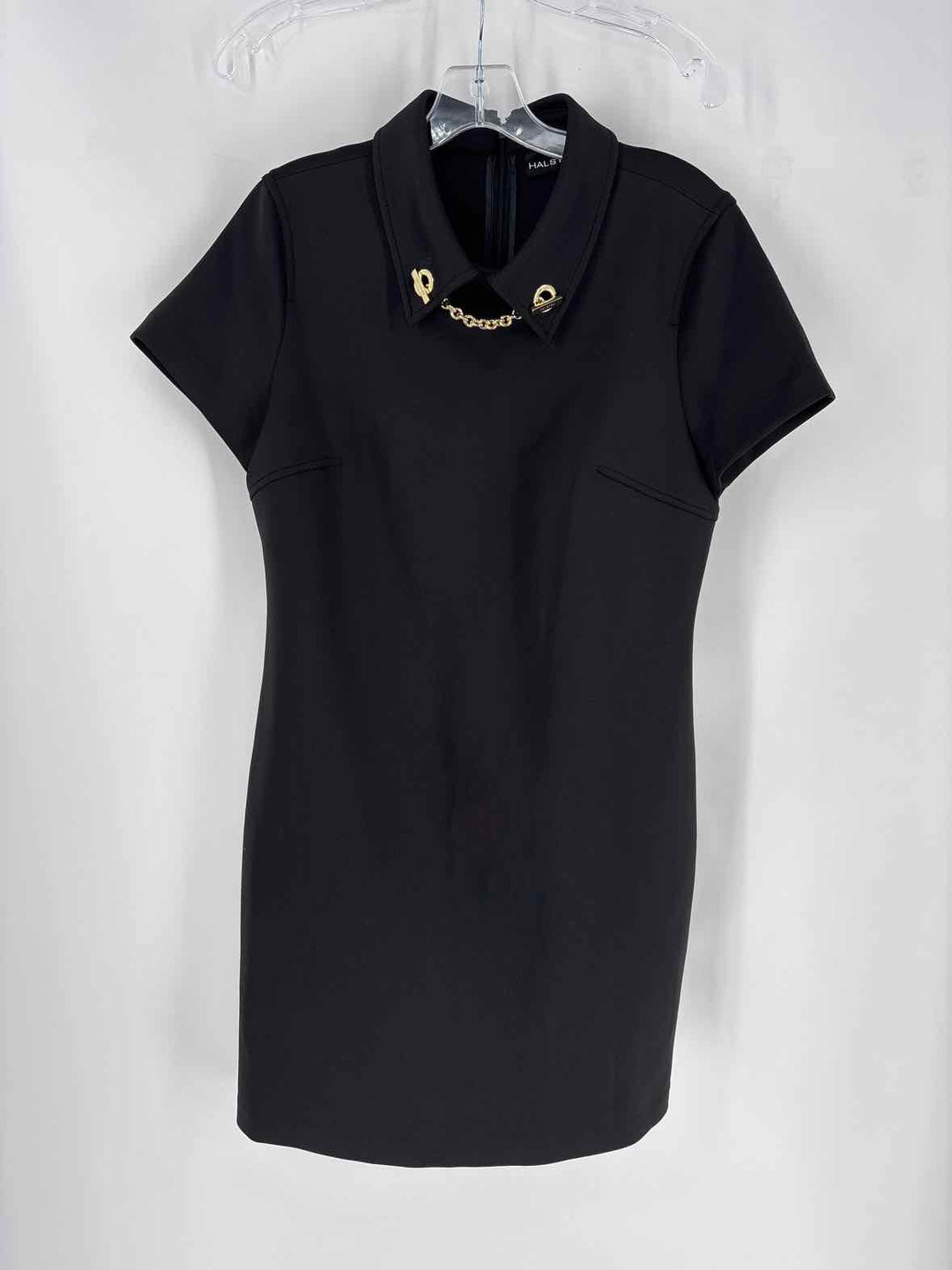 Size 10 HALSTON Black Dress