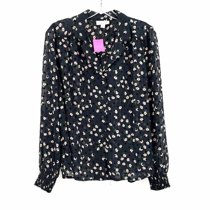 Size 8 TOPSHOP Navy Shirt