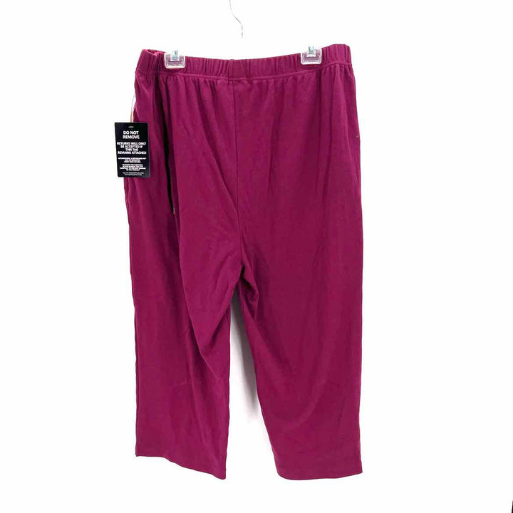 Size 22/24 WOMAN WITHIN Purple Knit Pants