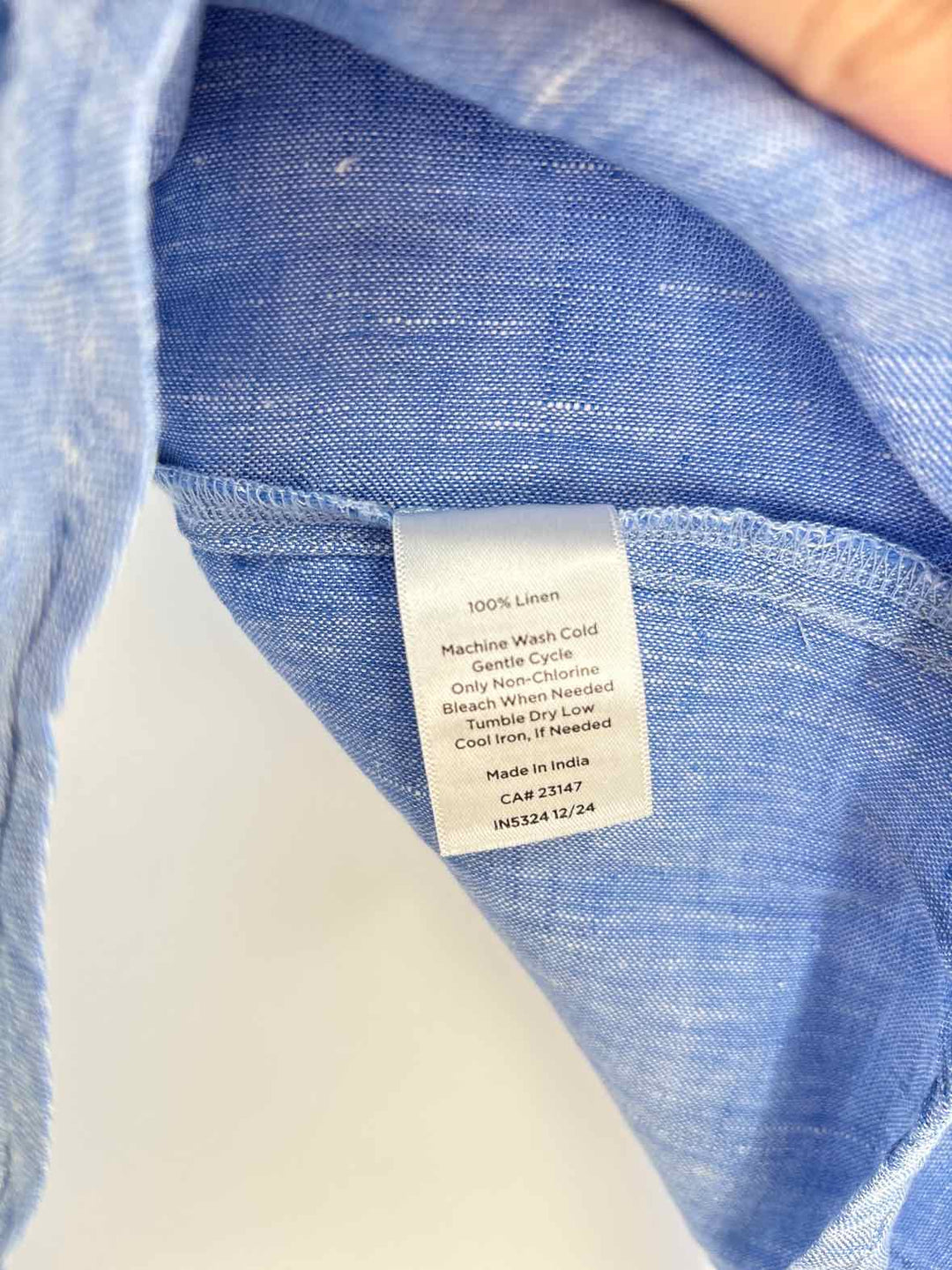 Size M Talbots Blue Shirt