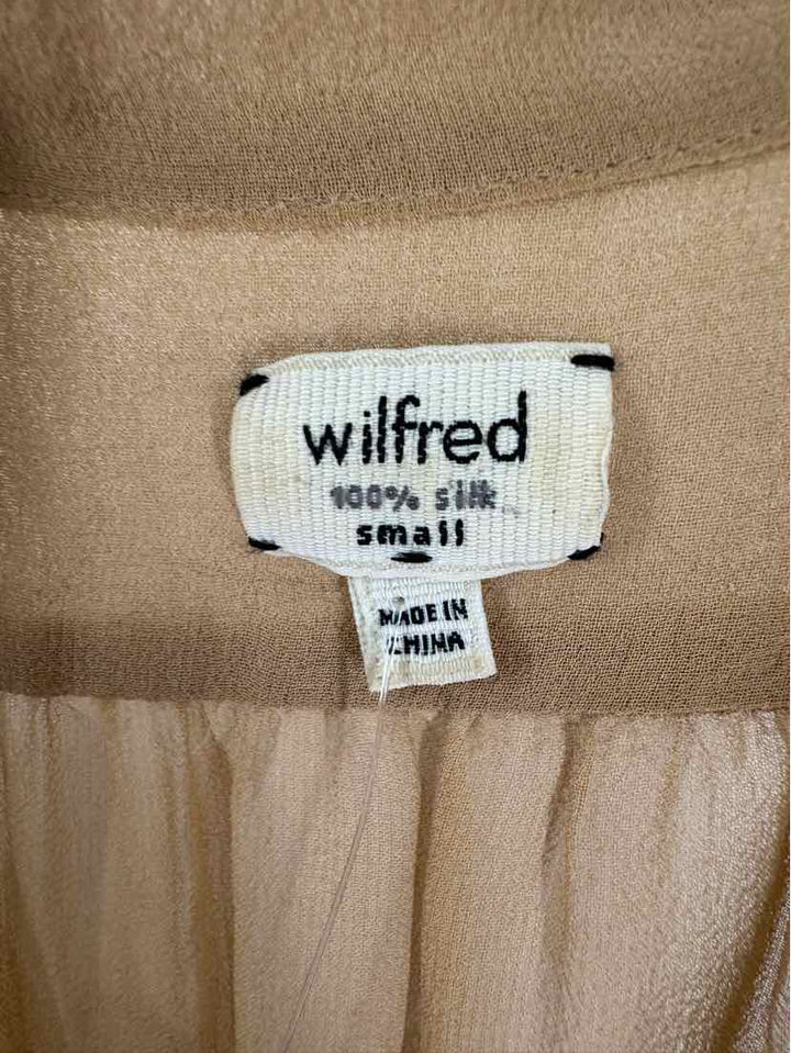 Size S WILFRED Brown Shirt