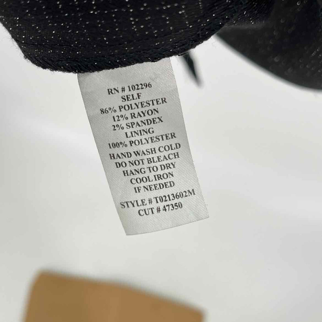 Size 10 CONNECTED APPAREL Black Dress