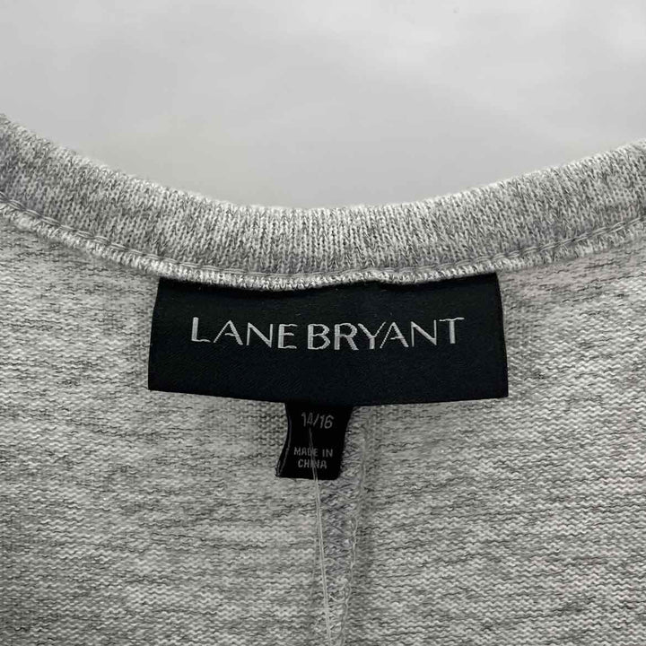 Size 14/16 LANE BRYANT Gray Sweater