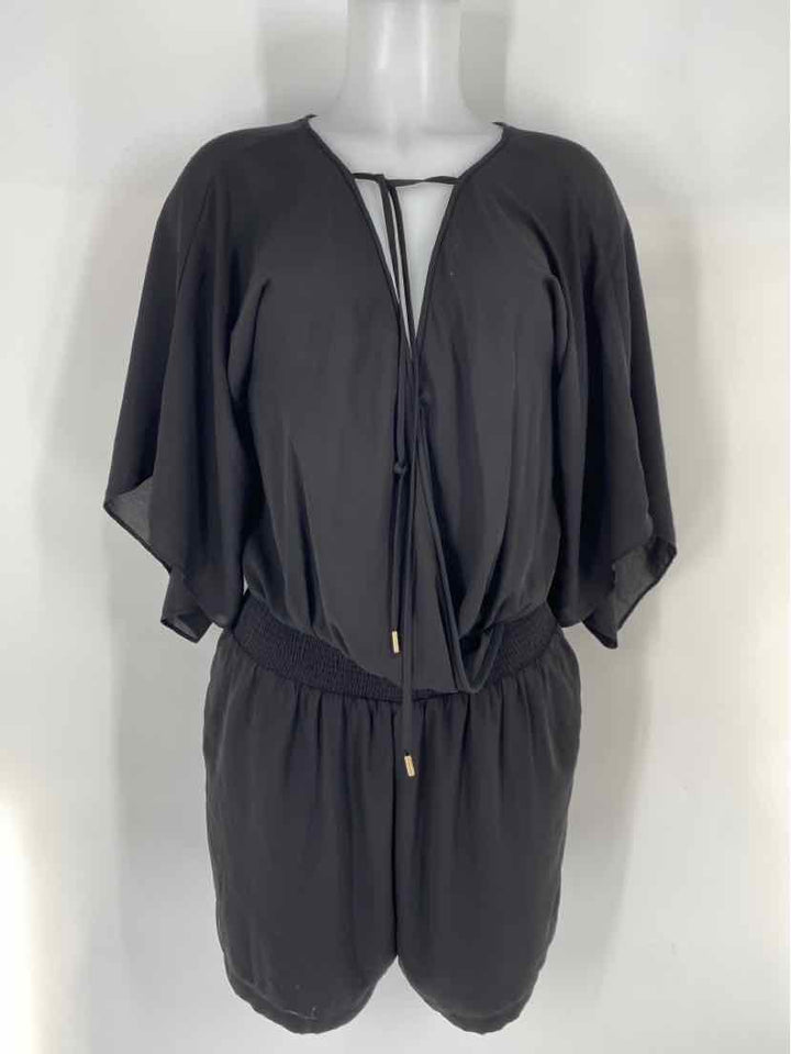 Size 6 White House Black Market Black Romper