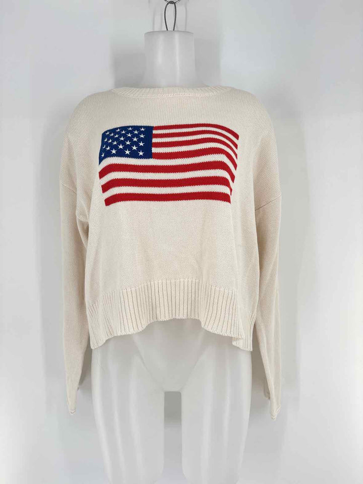 Size L Z SUPPLY Ivory Sweater